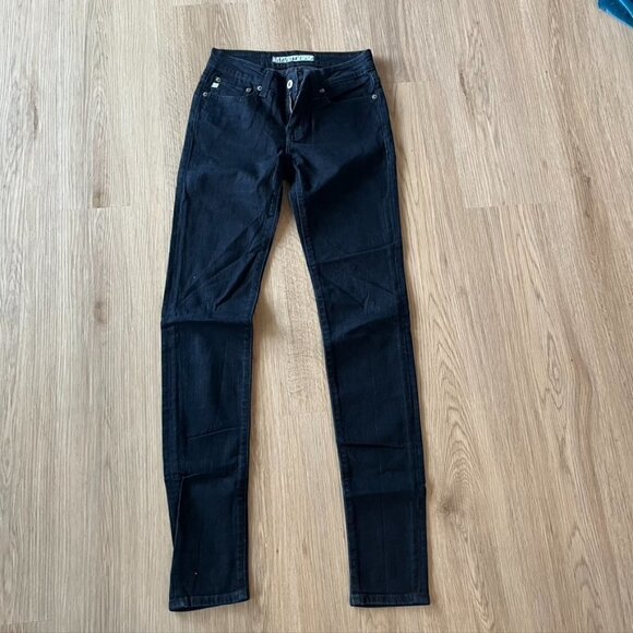 Big Star Envy Cigarette Jeans Dark Wash Skinny High Waist 24R - Picture 1 of 11